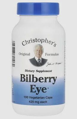 Dr. Christopher&#39;s Bilberry Eye (100 caps)
