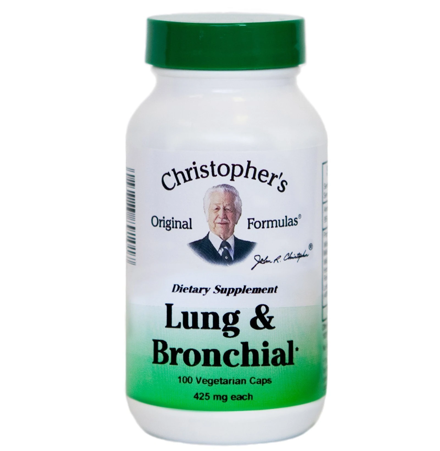 Dr. Christopher&#39;s Lung &amp; Bronchial Formula (100 Caps)