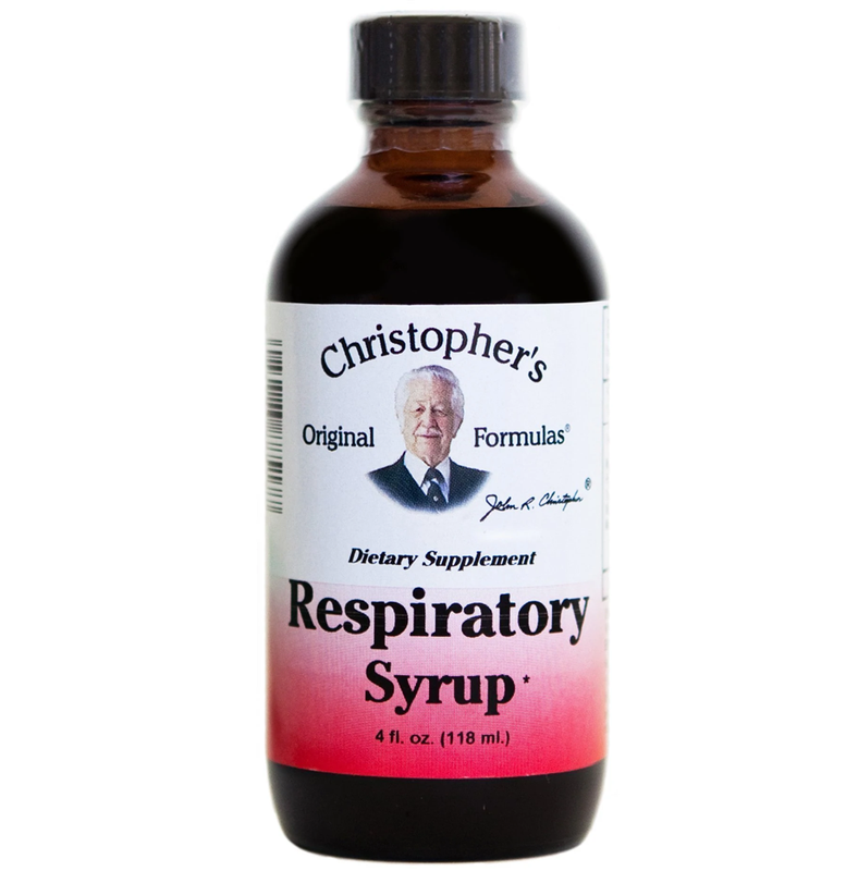 Dr. Christopher&#39;s Respiratory Syrup 4oz