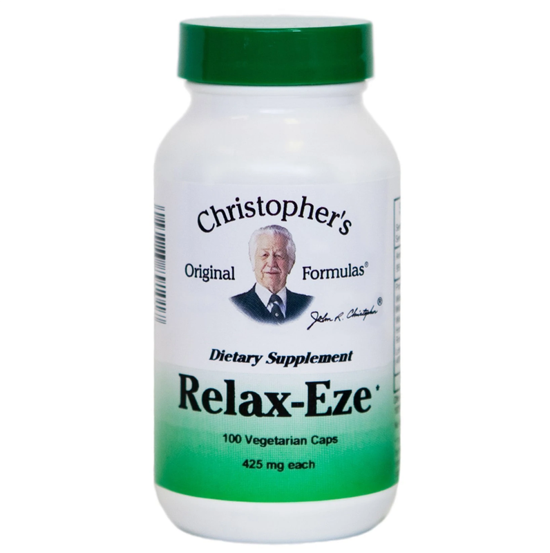 Dr. Christopher&#39;s Relax-Eze Formula (100 Caps)