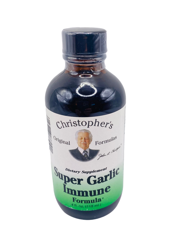 Dr. Christopher&#39;s Super Garlic Immune Formula 4 oz
