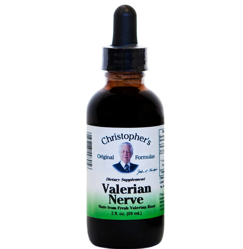 Dr. Christopher&#39;s Valerian Nerve Formula 2oz Alcohol Extract