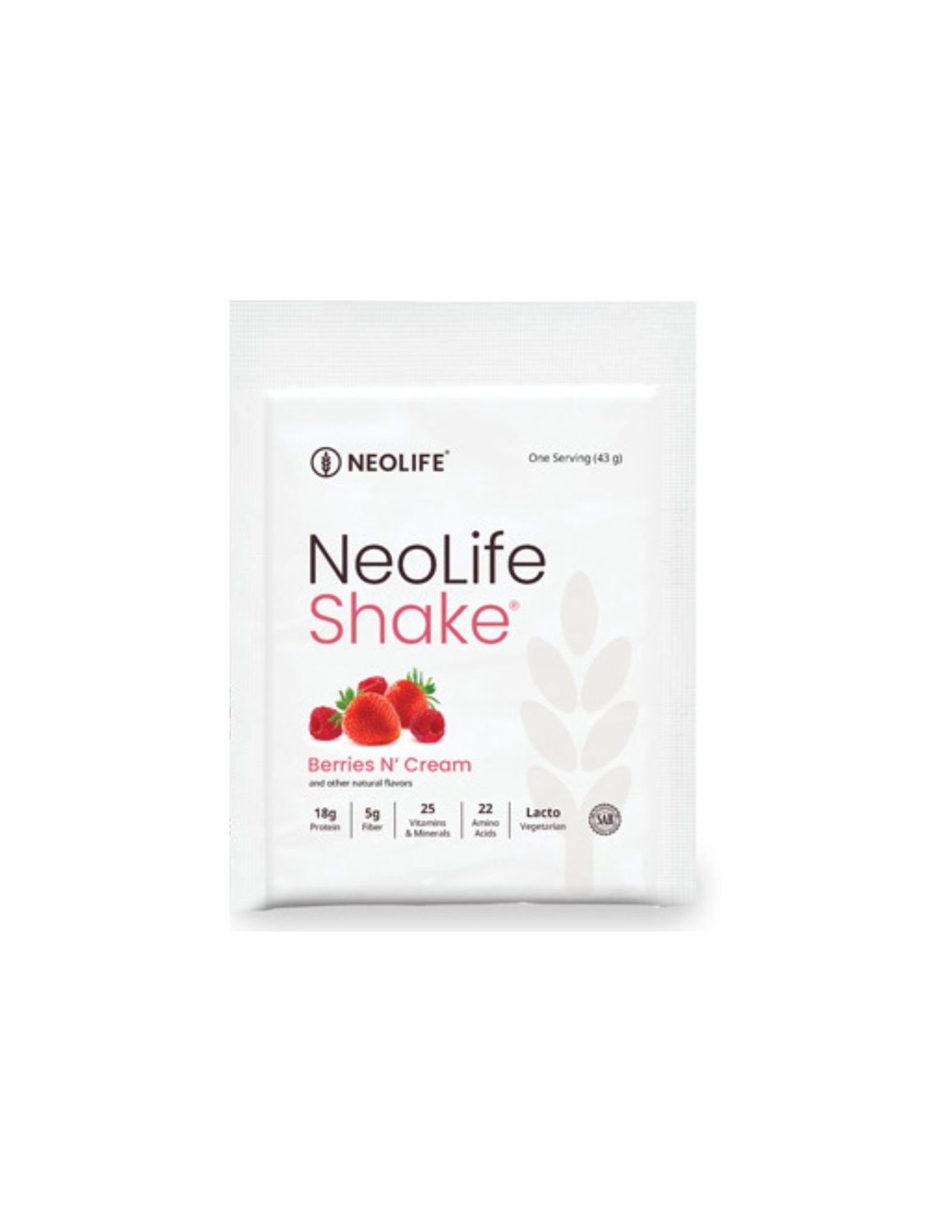NeoLifeShake Berries n&#39; Cream (Single packet)