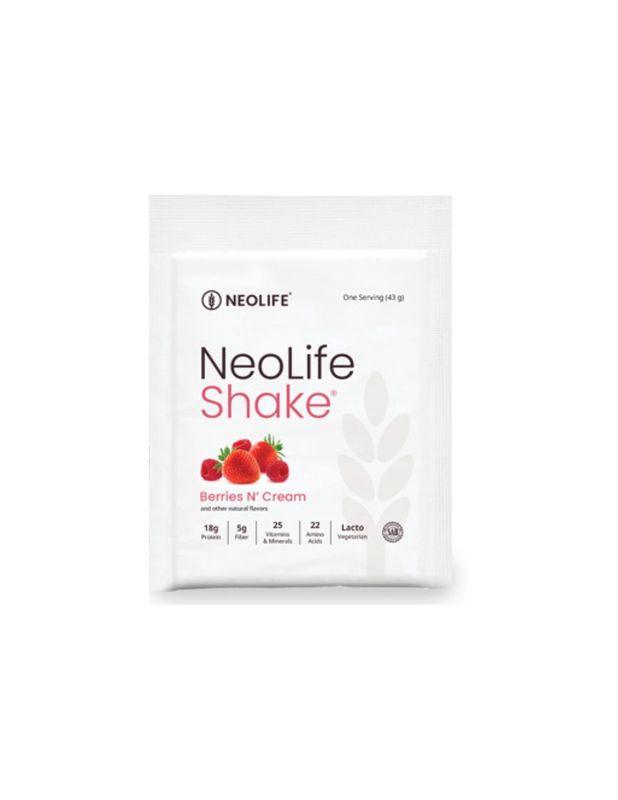NeoLifeShake Berries n&#39; Cream (Single packet)