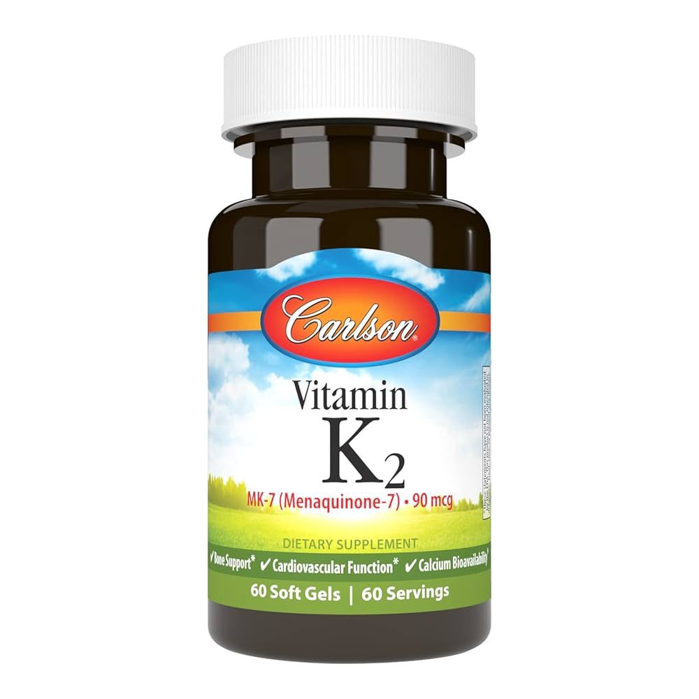 Vitamin K2 MK-7 90 MCG (60 Soft Gels)