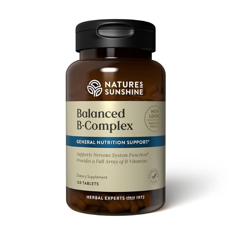 Vitamin B Complex Balanced (120 tabs)