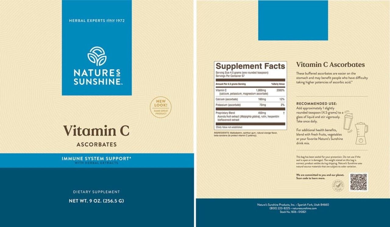 Vitamin C Ascorbates (9 oz.)