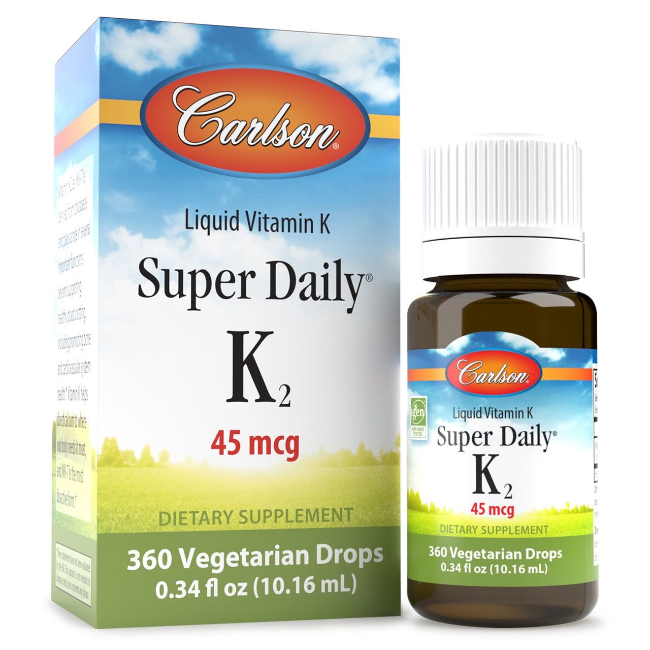 Super Daily K, Liquid Vitamin K 45mcg