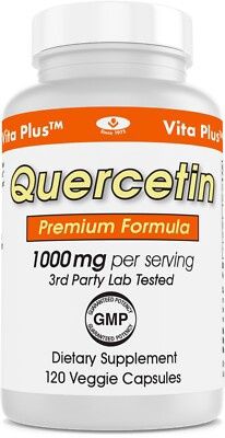 Quercetin Premium Formula 1000 mg (120 Veggie Caps)