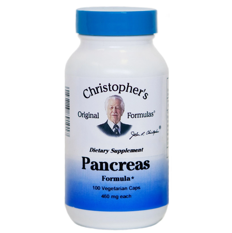 Dr. Christopher's Pancreas Formula (100 Caps)
