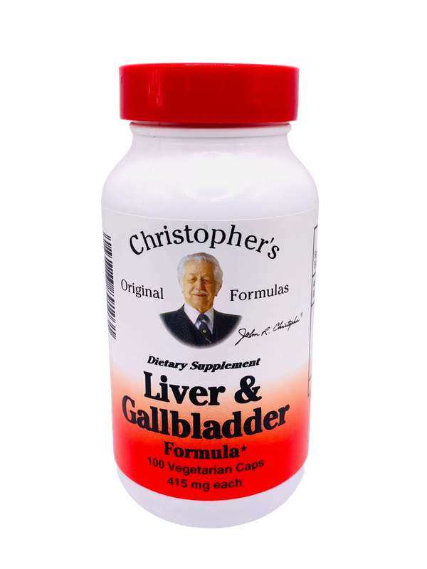 Dr. Christopher's Liver &amp; Gallbladder 100 cap
