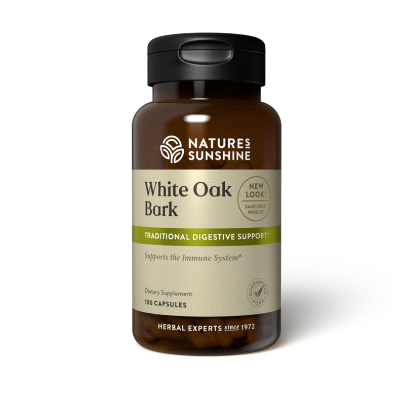 White Oak Bark (100 caps)