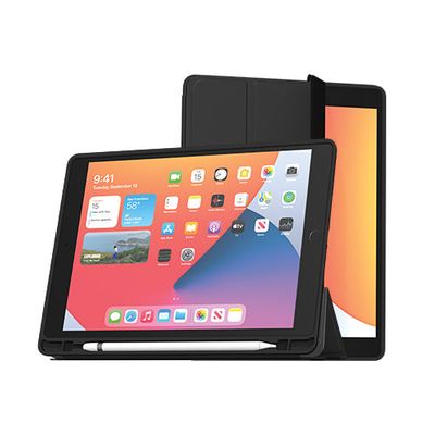 Folio SlimSkin iPad 10.2&quot; (2019/20/21 - 7/8/9th gen) - Noir
