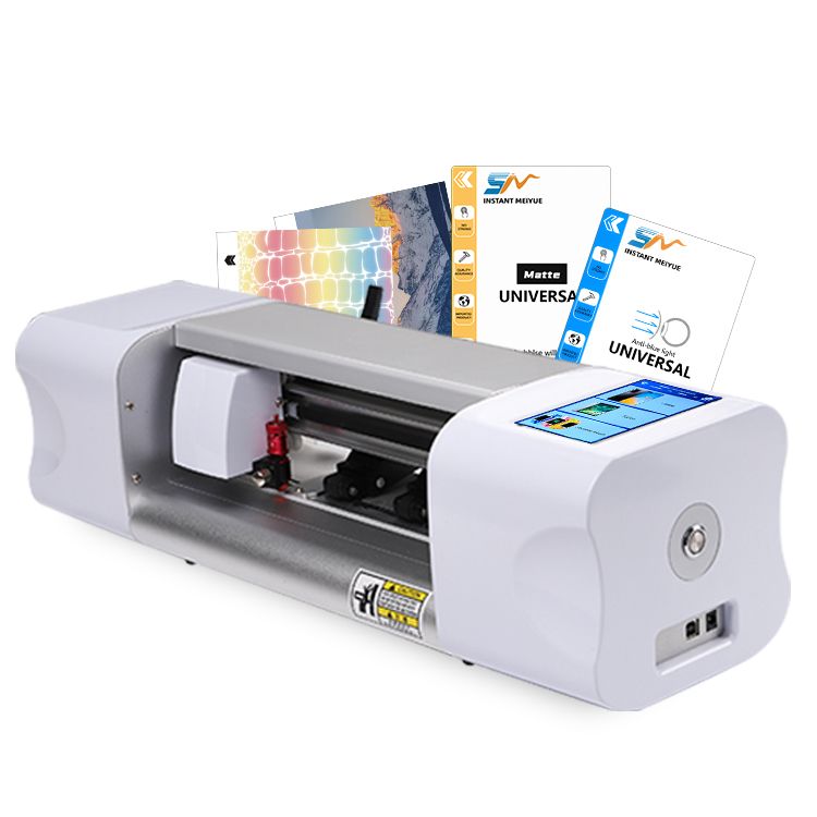 Cut Laptop Screen Guard 15.6 Inch Hydrogel Film TPU Sheet Cutting Machine With Touch Mobile Screen Protector Making Machine