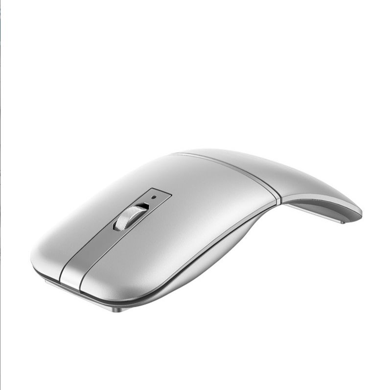 Newest Foldable Wireless Mouse Folding Wireless Mouse Office Lightweight Portable Laptop Wireless Fold Dual-mode Mouse