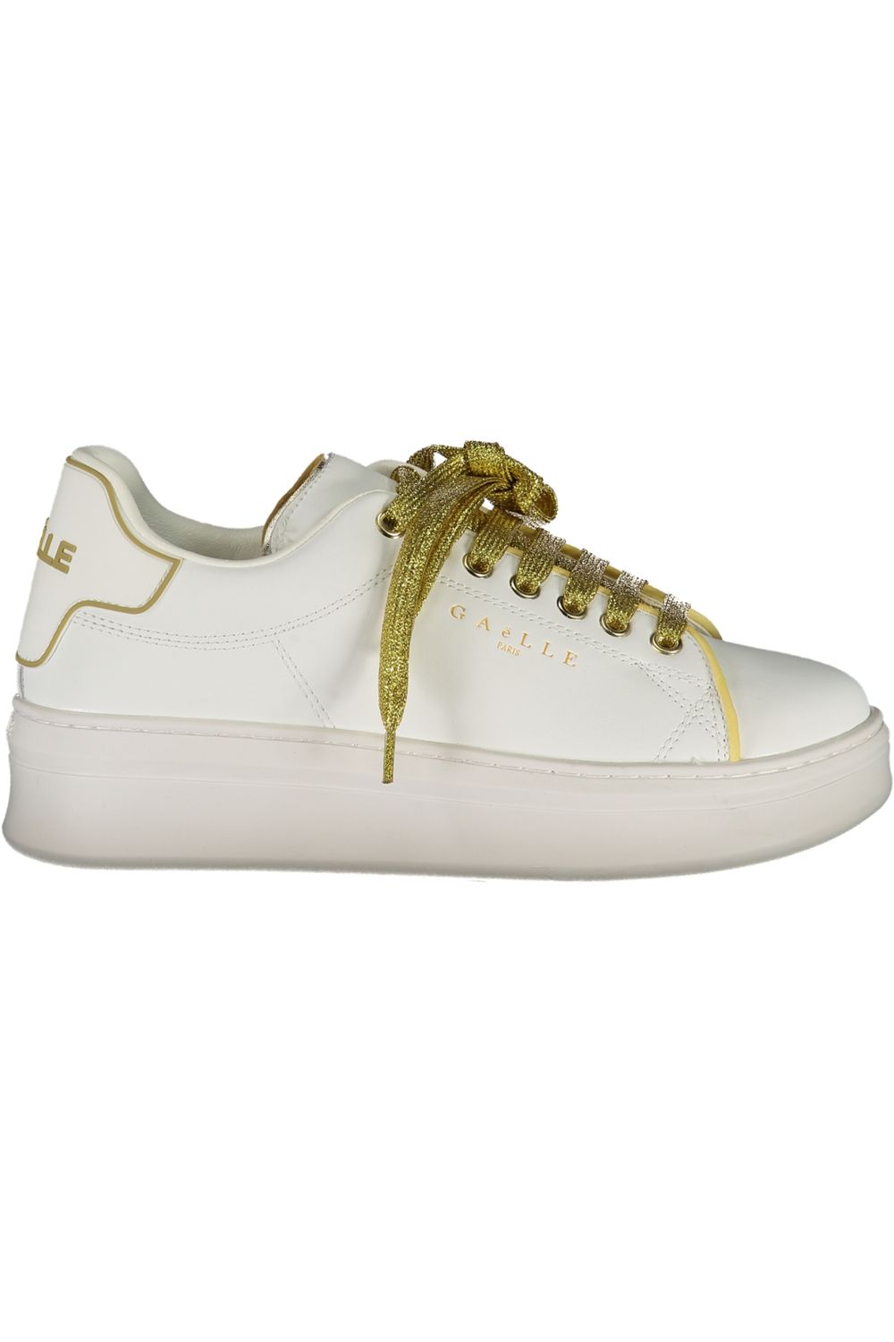 GAELLE PARIS WHITE WOMEN&#39;S SPORTS SHOES