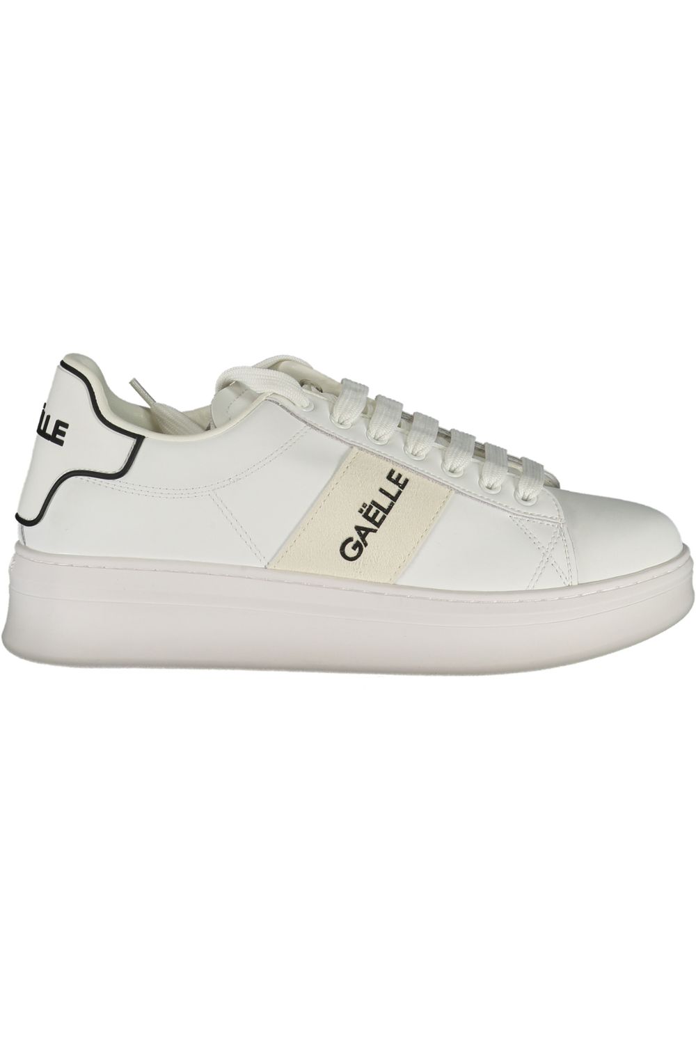 GAELLE PARIS WHITE MEN&#39;S SPORTS SHOES