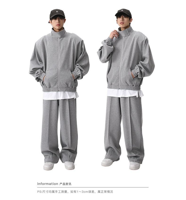 Custom Logo Training Suits Men&#39;s Gym Wear Hoodie Sweat Suits Winter Wholesale Tracksuit Jogging Suits for Men Outside Running