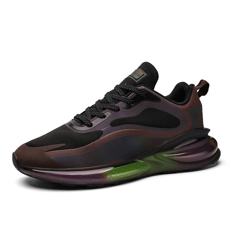 Men&#39;s Custom Brand Breathable Sports Shoes Wholesale Korean Fashion Casual Jogging Shoes Height Increasing Mesh for Winter