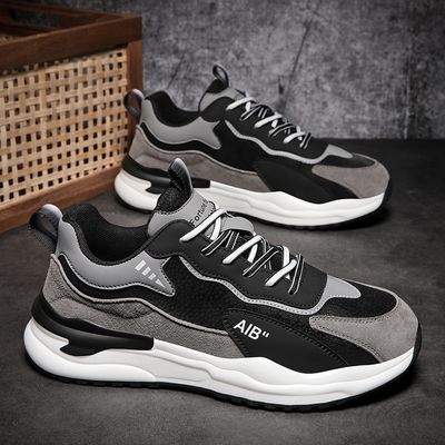 Y Men&#39;s Shoes New Casual Waking Style Running Sport Sneakers Trend Fashion Thick-sole Heightened Shoes for Men