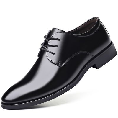 2025 Hot Selling Men&#39;s Scarpe Uomo Marca Famosa Dress Shoes Men&#39;s Italian Style Leather Pointed Toe Shoes