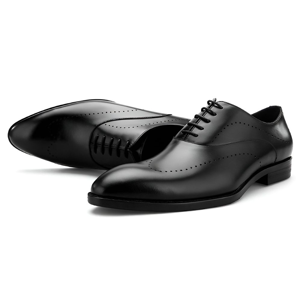 High Quality Handmade Full-Grain Premium Cow Leather Oxford Dress Shoes for Men Business Daily Casual Daily Life