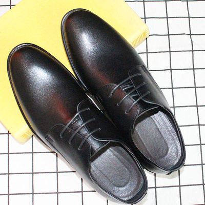 Men Leather Shoes High-end Men&#39;s Pointed Toe Business Dress Shoes Man All-Match Casual Shoes Breathable Marriage Office Footwear