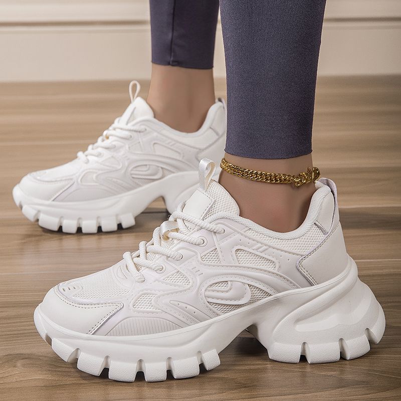 Top Quality Luxury Chunky Shoes Women&#39;s Casual Shoes Chaussures Trendy Walking Style Original Designer Sneakers Women Shoes