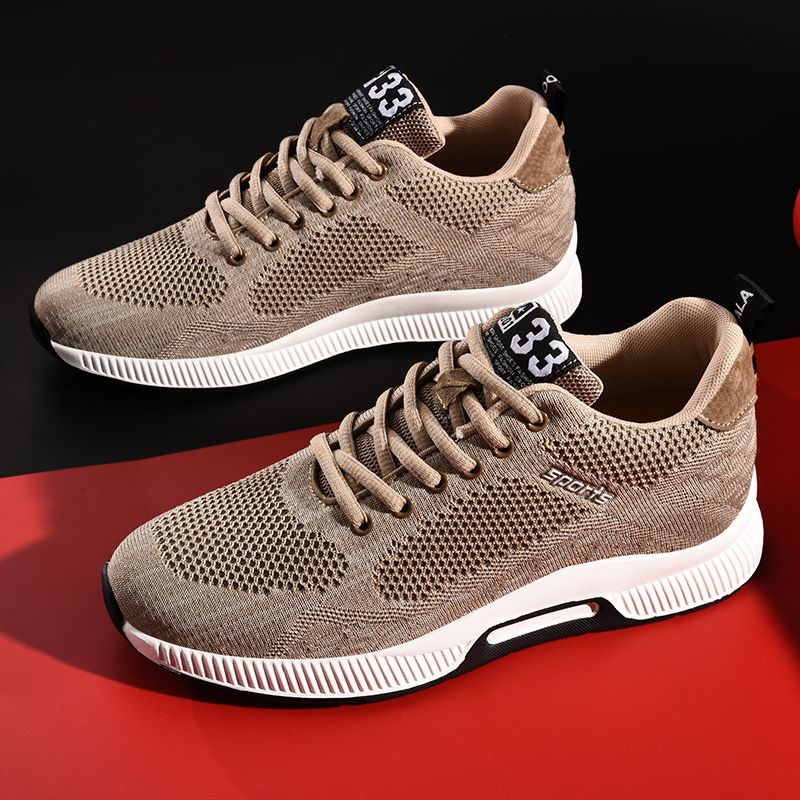 Invisible Inner Height-increasing 4cm,6cm,8cm,flying Mesh Shoes Casual Sneakers 37-44 for Men