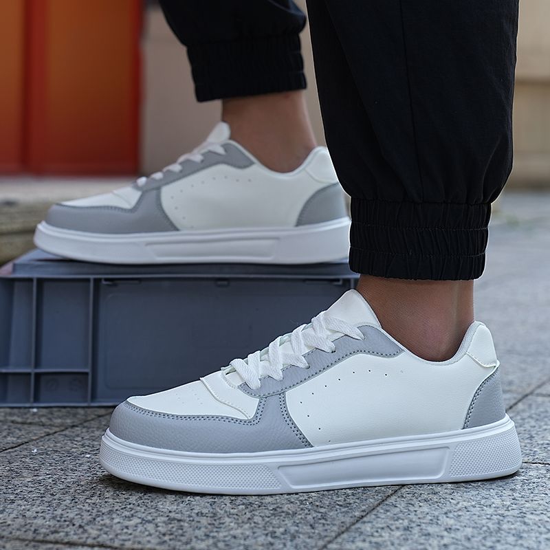 Baskets blanches décontractées personnalisées avec logo pour homme Erkek Manufacturers China Pria Black Sepatu Original Sneakers for Men 2026