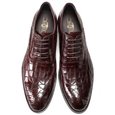 Chaussures Oxford élégantes en cuir véritable haut de gamme pour hommes, idéales pour le bureau et les mariages, grandes tailles disponibles (collection 2026).