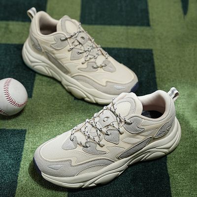 Baskets décontractées personnalisées pour hommes, style Snickers, chaussures de marche à boucle avec doublure en maille pour l'hiver