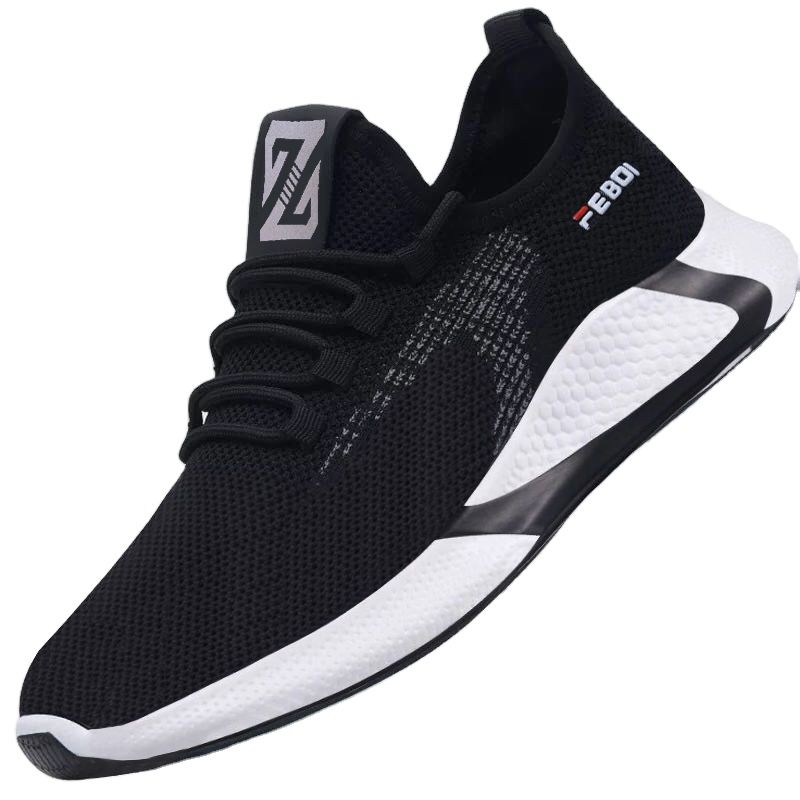 Manufacturers Wholesale Men's Mesh Lightweight Breathable Anti-Skid Wear-resistant Casual Shoes Spring Autumn Winter