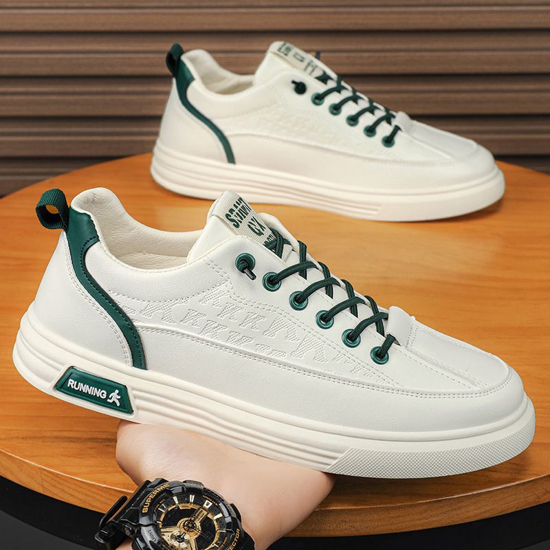 Chaussures pour hommes Y One Foot Slip, imperméables, antidérapantes, plates, pour le travail, les loisirs et le sport. Baskets