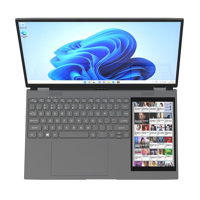 Wholesale Factory Price N95 Dual Screen Big Memory 16Gb 32Gb Storage Ssd 128Gb 256Gb 512Gb Optional Touch Business Laptop