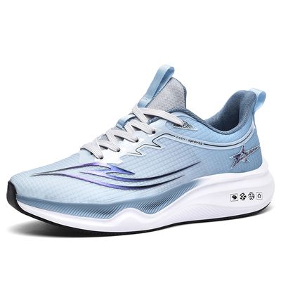 Baskets de sport ultra-légères personnalisées avec logo de marque pour hommes, en fibre de carbone, grandes tailles EU 49 et 50, US 15 et 16, en mesh vierge.