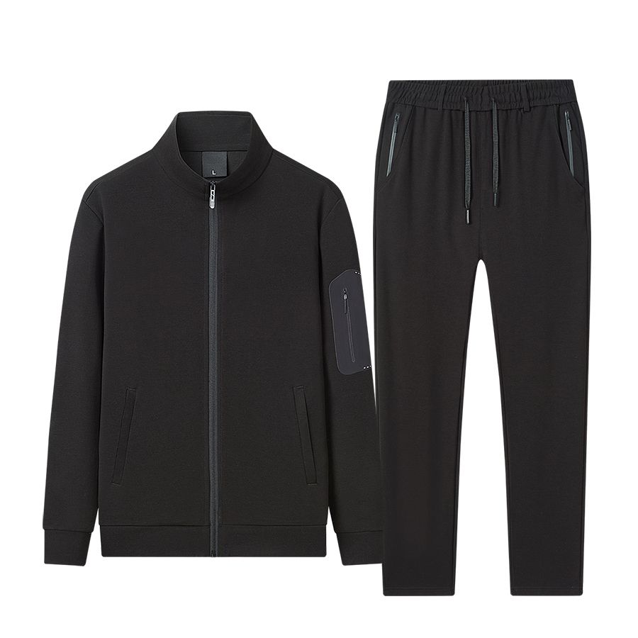 Wholesale Training Gym Track Suits Mens Jogging Tracksuit Fitness Custom Blank Fitted Men's Tracksuit Sportswear Tracksuit