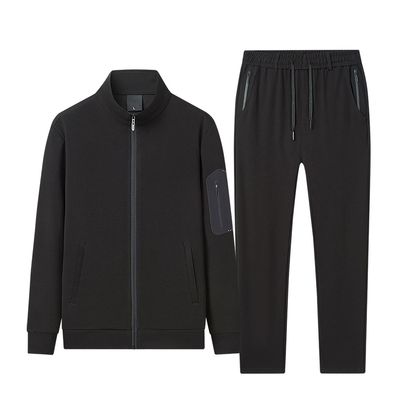 Wholesale Training Gym Track Suits Mens Jogging Tracksuit Fitness Custom Blank Fitted Men's Tracksuit Sportswear Tracksuit