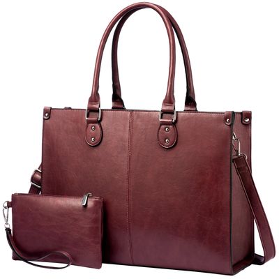 LOVEVOOK 15.6 in Wholesale New Custom 2pc Ladies Handbag Purse Bag Fashion Top Quality Leather Elegant Handbags for Women Luxury