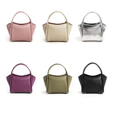 Leather Women's Crossbody Bags Classic Top Handle Handbags for Women Yuanbao Bag Designer Casual Ladies Purse Bag