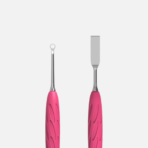 Manicure pusher Gummy with silicone handle UNIQ 11 TYPE 1
