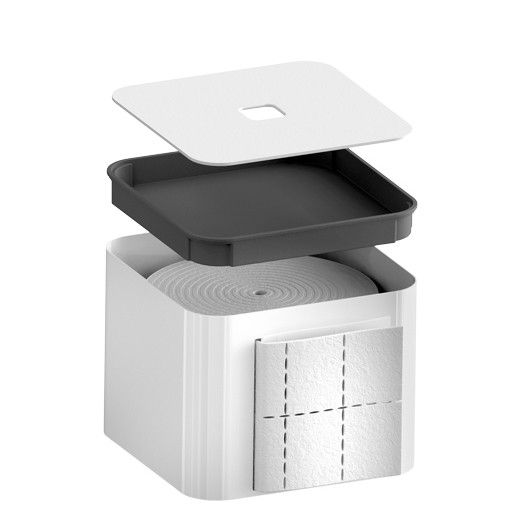 Cellulose Pads Dispenser THE CUBE