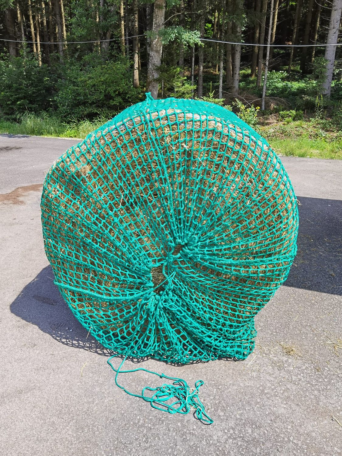HORSEFEED BOX Rundballenheunetz 1,8m - NEW Diamond Cord