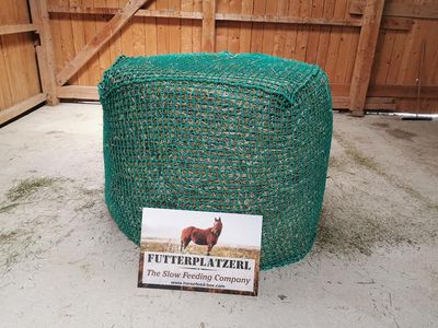 HORSEFEED BOX Rundballenheunetz 1,5m - NEW Diamond Cord