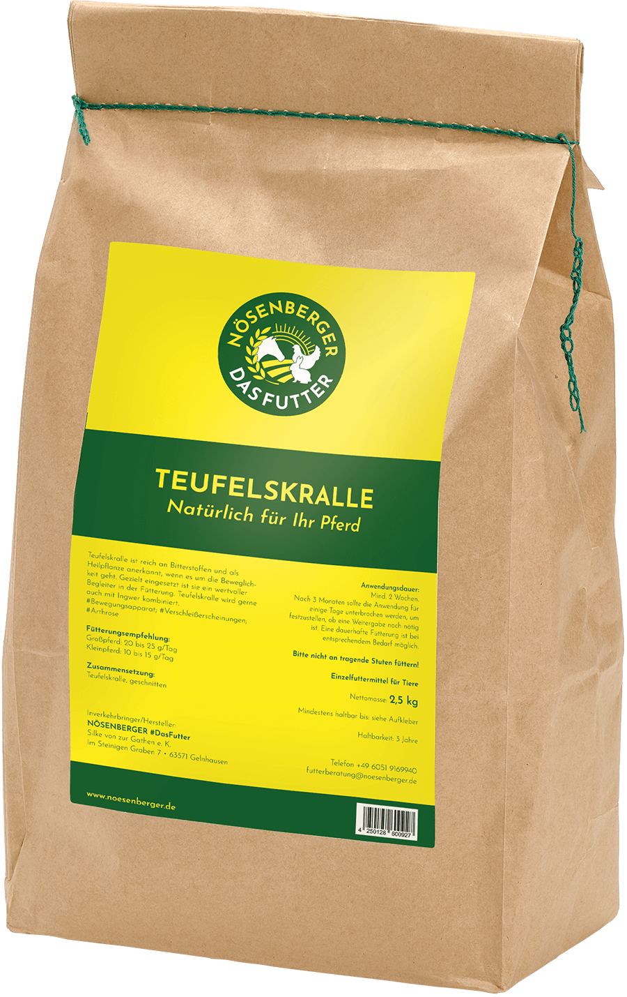 NÖSENBERGER Teufelskralle - Harpagophytum procumbens, 2,5kg