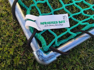 Original HORSEFEED BOX - Rahmen für Futtersparnetz 1,8m x 1,8m