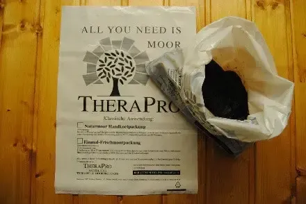 Original LEOPOLDSKRONER Salzburger Moor Handknetpackung, eine feste, knetbare Torfpackung aus natür…