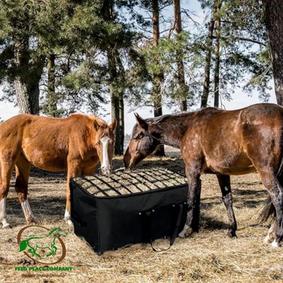 Original HORSEFEED BOX rollende Mobile Heutasche