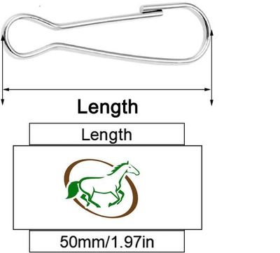 Original HORSEFEED BOX - Metall Lanyard Snap Hooks