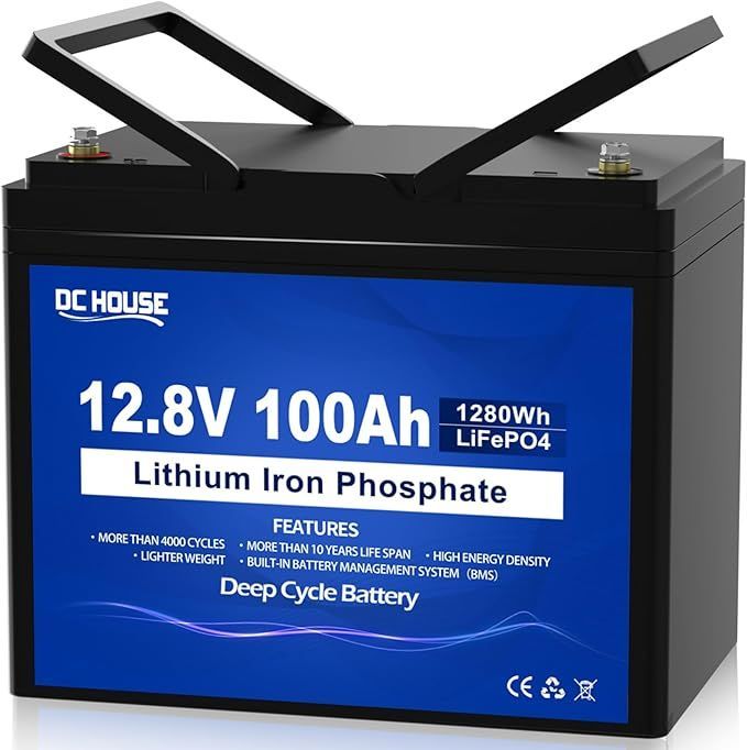 Original DC HOUSE 100AH LITHIUM ACCU